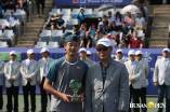 May 18, 2014 - Trophy ceremony
SINGLES FINALIST / J.WANG