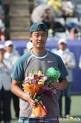 May 18, 2014 - Trophy ceremony
SINGLES FINALIST / J.WANG Trophy Photo Shoot